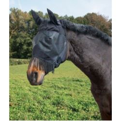 Maska przeciwowadowa dla konia z frędzlami COVALIE