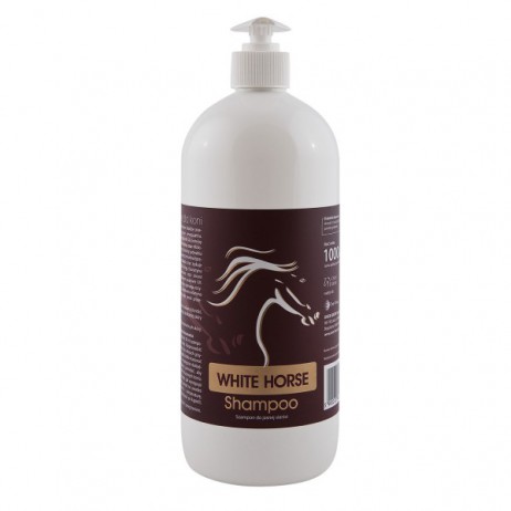 Szampon do jasnej sierści WHITE HORSE Shampoo Over Horse 1000 ml