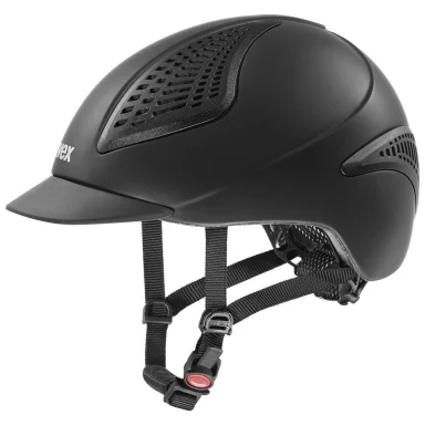 Kask jeździecki Exxential II czarny UVEX