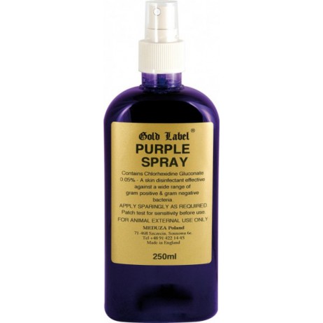 Spray na otarcia i rany Purple 250 ml GOLD LABEL